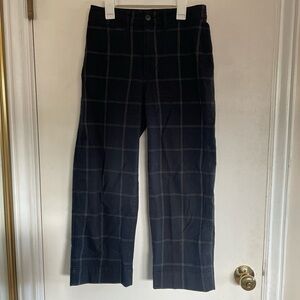 black plaid emmett pants